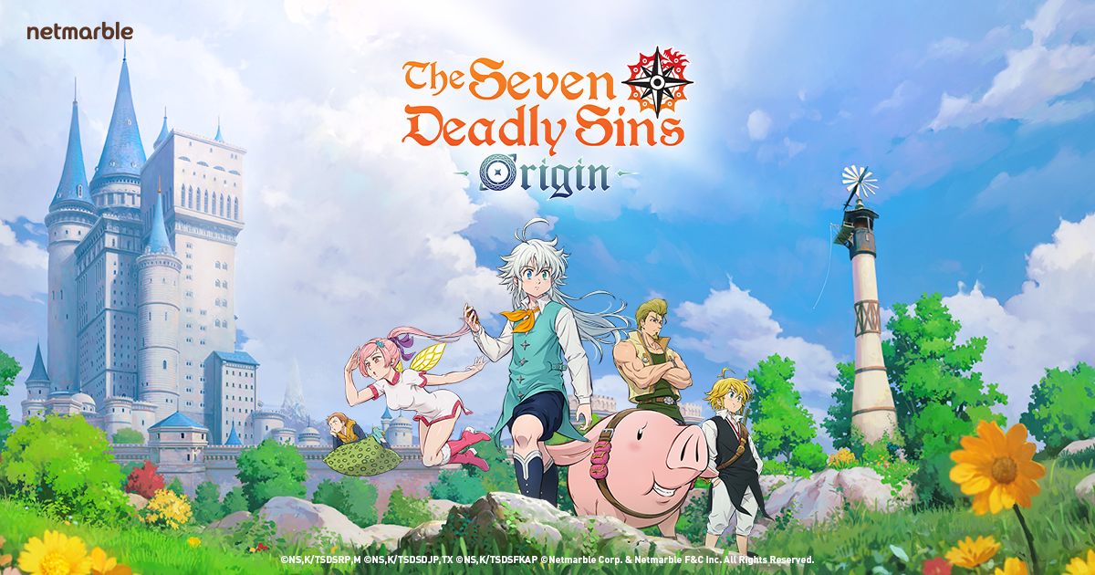 The Seven Deadly Sins Origin Key Art